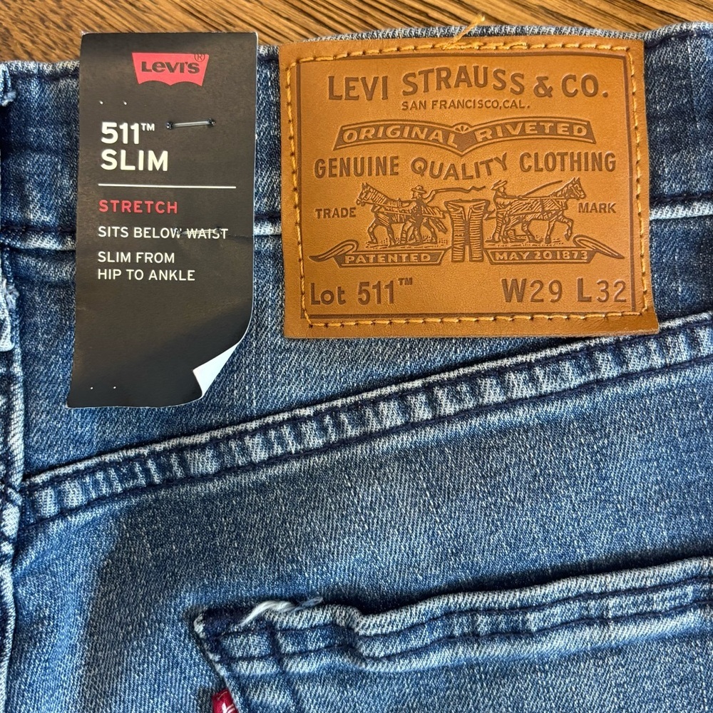 Levi’s Premium 511 SLIM FIT MEN'S JEANS - Picture 8 of 13
